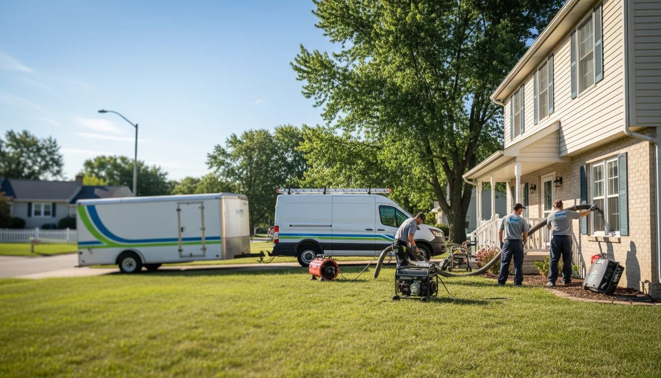 Flooded Basement Restoration And Cleanup With Repair in Pickford, MI near me